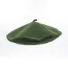 Classic Khaki Beret - Le Béret Français Reference: 9060 | Chapellerie Traclet