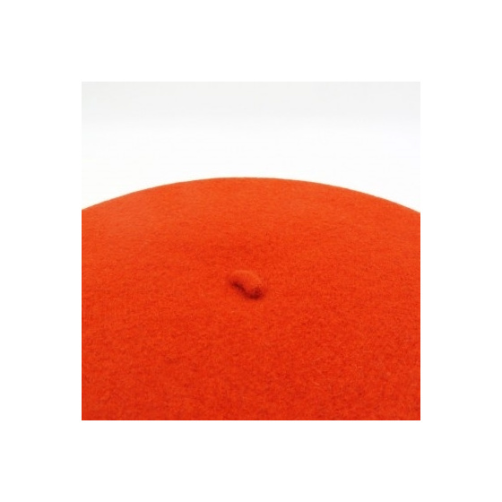 Béret Classique Citrouille - Le Béret Français