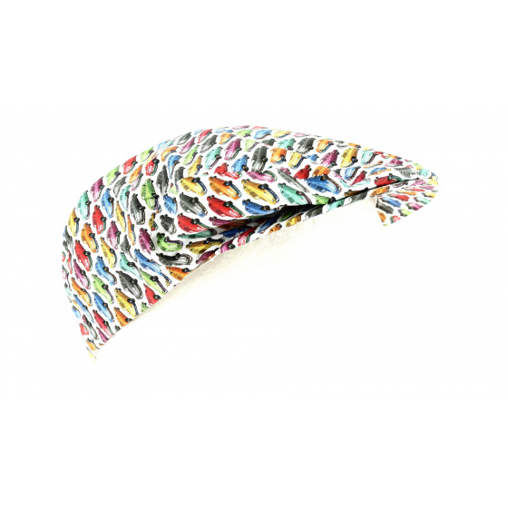 Kids' and Men's Summer Flat Cap Car Print Cotton - City Sport