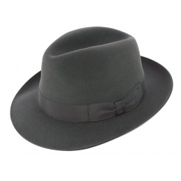 Fedora Hat Bogarte Anthracite - Flechet