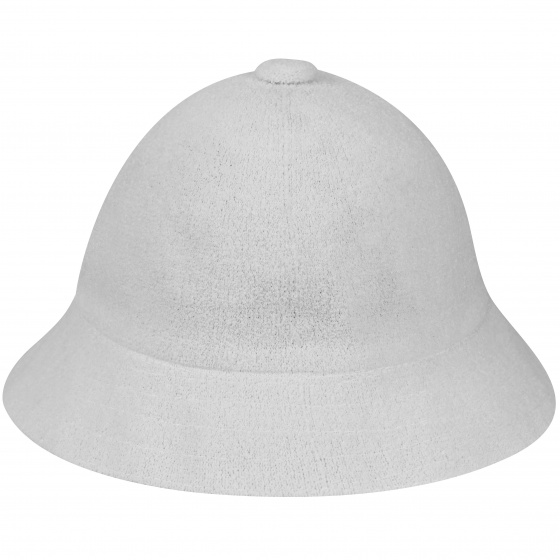 White Kangol Bermuda Casual Bucket Hat White Kangol Bermuda Casual Bucket Hat