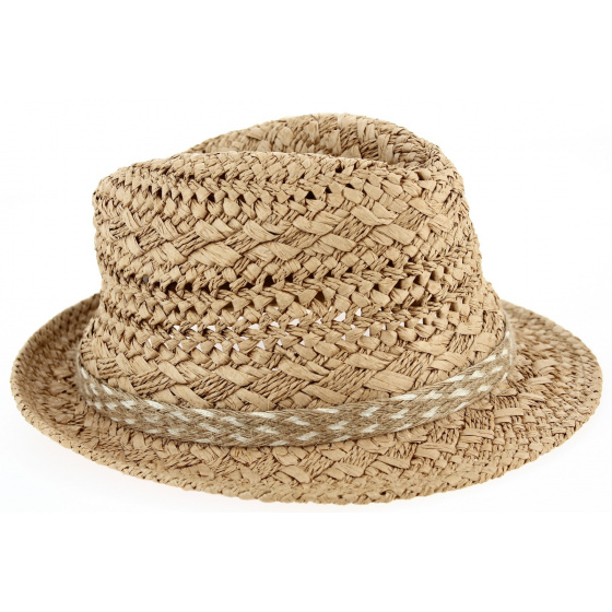 Chapeau Trilby Bobizi Paille Papier Naturelle - Barts Chapeau Trilby Bobizi Paille Papier Naturelle - Barts
