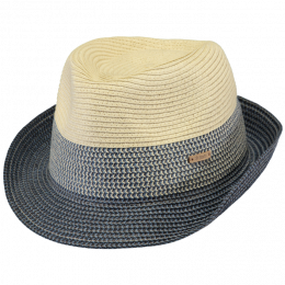 Trilby Patrol Straw Hat Blue Paper- Barts