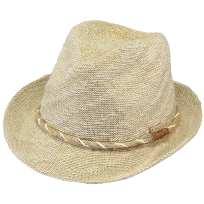 Kids' Jinotega Beige Cotton Trilby Hat - Barts Reference: 9109 | Traclet Hat Shop