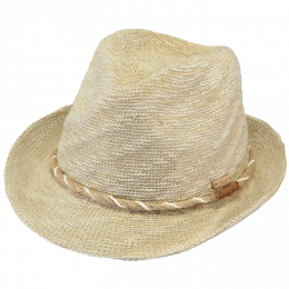 Kids' Jinotega Beige Cotton Trilby Hat - Barts