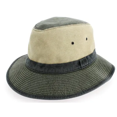 cotton safari hat 3 colors - cotton hat Reference: 8522 | Chapellerie Traclet