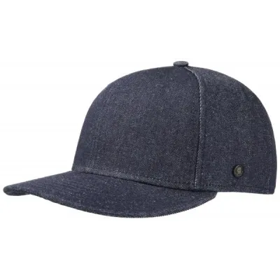 Stetson Blue Denim Cotton California Snapback Cap Reference: 9121 | Traclet Hat Shop