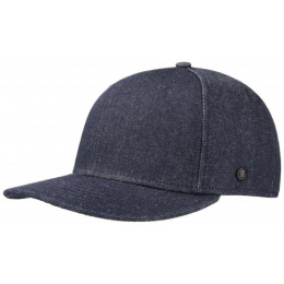 Stetson Blue Denim Cotton California Snapback Cap