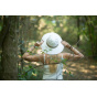 Natural Bucket Hat Asnelles Beige & White - Soway