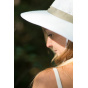 Natural Bob Hat Asnelles Beige & White - Soway