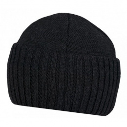 Anthracite Wool Reversible Beanie- Traclet