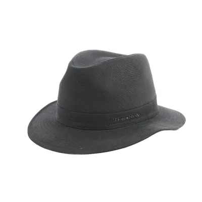 Chapeau Traveller Butler Coton Noir- Stetson Reference : 9165 | Chapellerie Traclet