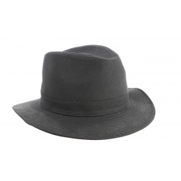 Traveller Butler Hat Black Cotton- Stetson
