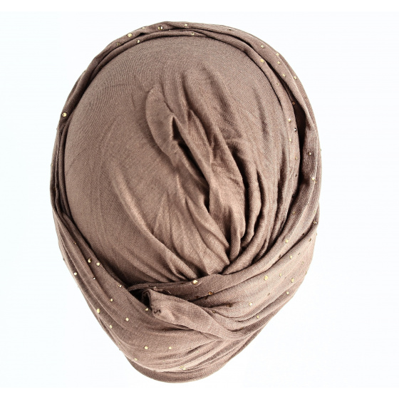 Bella Turban Brown