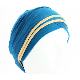 Turquoise/Gold Nubian turban