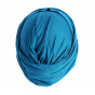 Nubia Turban Turquoise/Gold