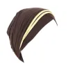 Turban Nubie Marron/Or Reference : 9173 | Chapellerie Traclet