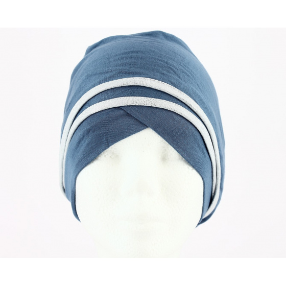 Blue/Silver Nubia Turban