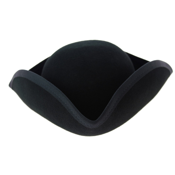 Small Wool Felt Tricorn - Traclet