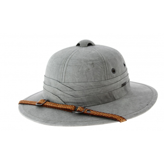 Grey Pith Helmet Colonial - Stetson