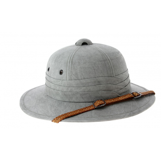 Grey Pith Helmet Colonial - Stetson