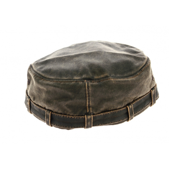 Brown Army Cap - Dorfman Pacific Co