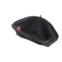 Black & Red Che Star Basque Beret - Traclet