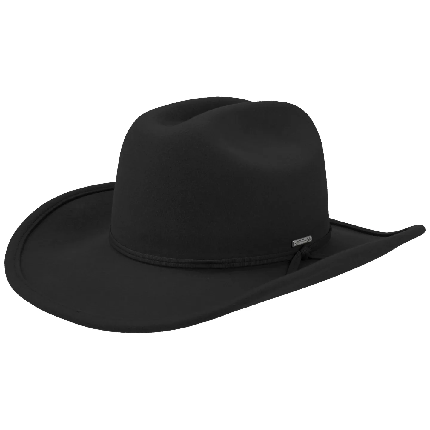 Chapeau Country Takoha Laine Noir- Stetson Reference : 9222 | Chapellerie Traclet