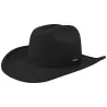 Chapeau Country Takoha Laine Noir- Stetson Reference : 9222 | Chapellerie Traclet
