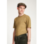 Brown Herringbone Chevron Brood Cap - Brixton