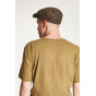 Brown Herringbone Chevron Brood Cap - Brixton