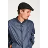 casquette plate brixton noir porté par Slimane- achat casquette hooligan brixton - casquette plate bri Reference : 3923 | Chapel