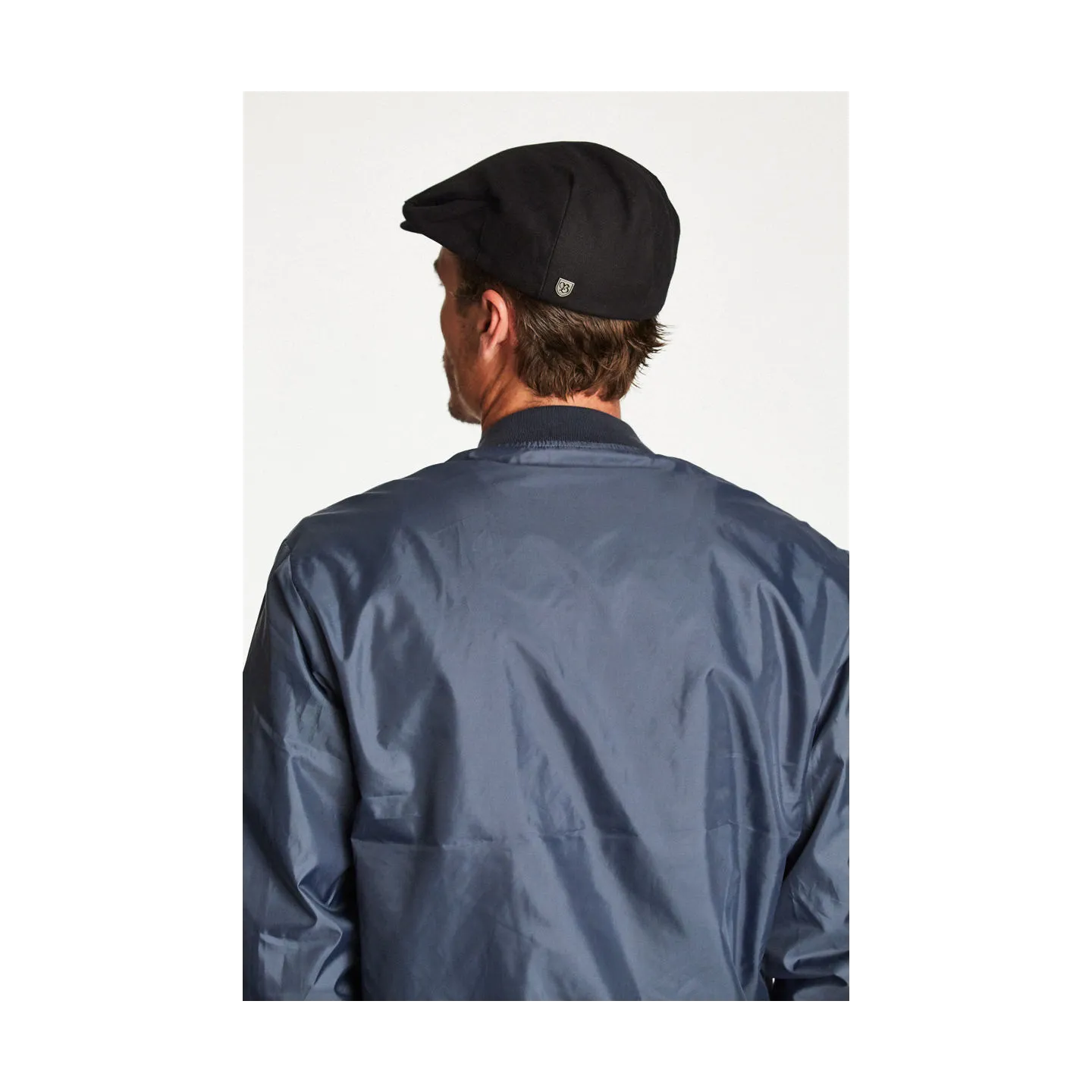 black flat brixton cap worn by Slimane - buy brixton hooligan cap - flat cap bri Reference: 3923 | Chapel