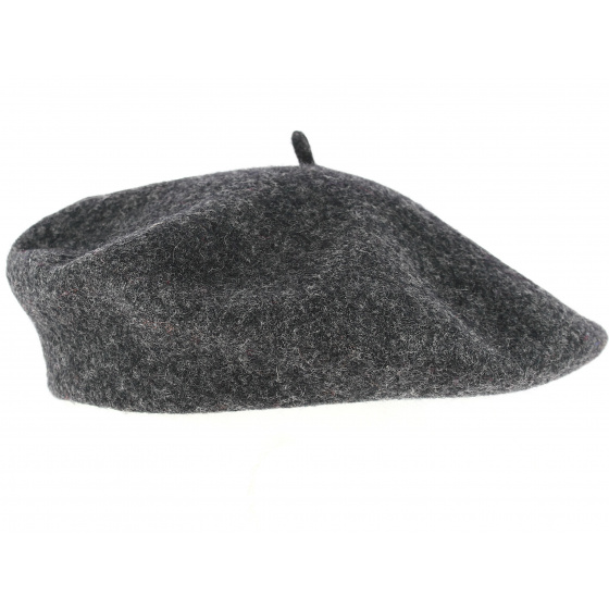 Classic Anthracite Wool Beret Classic Anthracite Wool Beret
