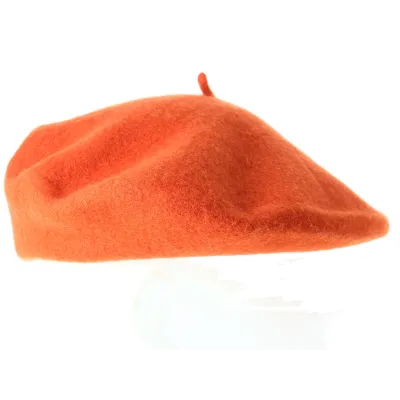 Classic Pink Wool Beret - Traclet Reference: 5742 | Traclet Hat Shop