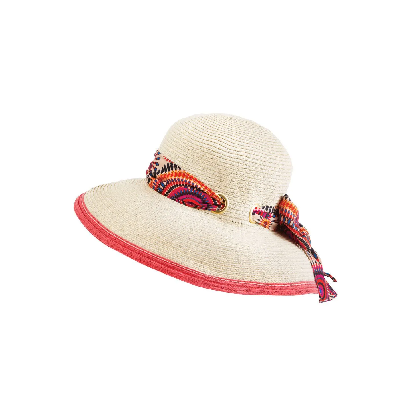 Chapeau anti uv lyon Hepburn ivoire Reference : 9241 | Chapellerie Traclet