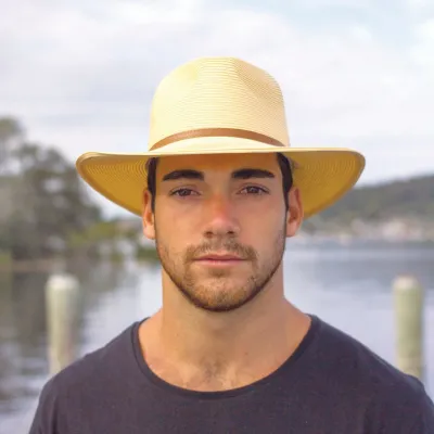 Natural Kristy Traveller Hat - Emthunzini Hats Reference: 9243 | Traclet Hat Shop