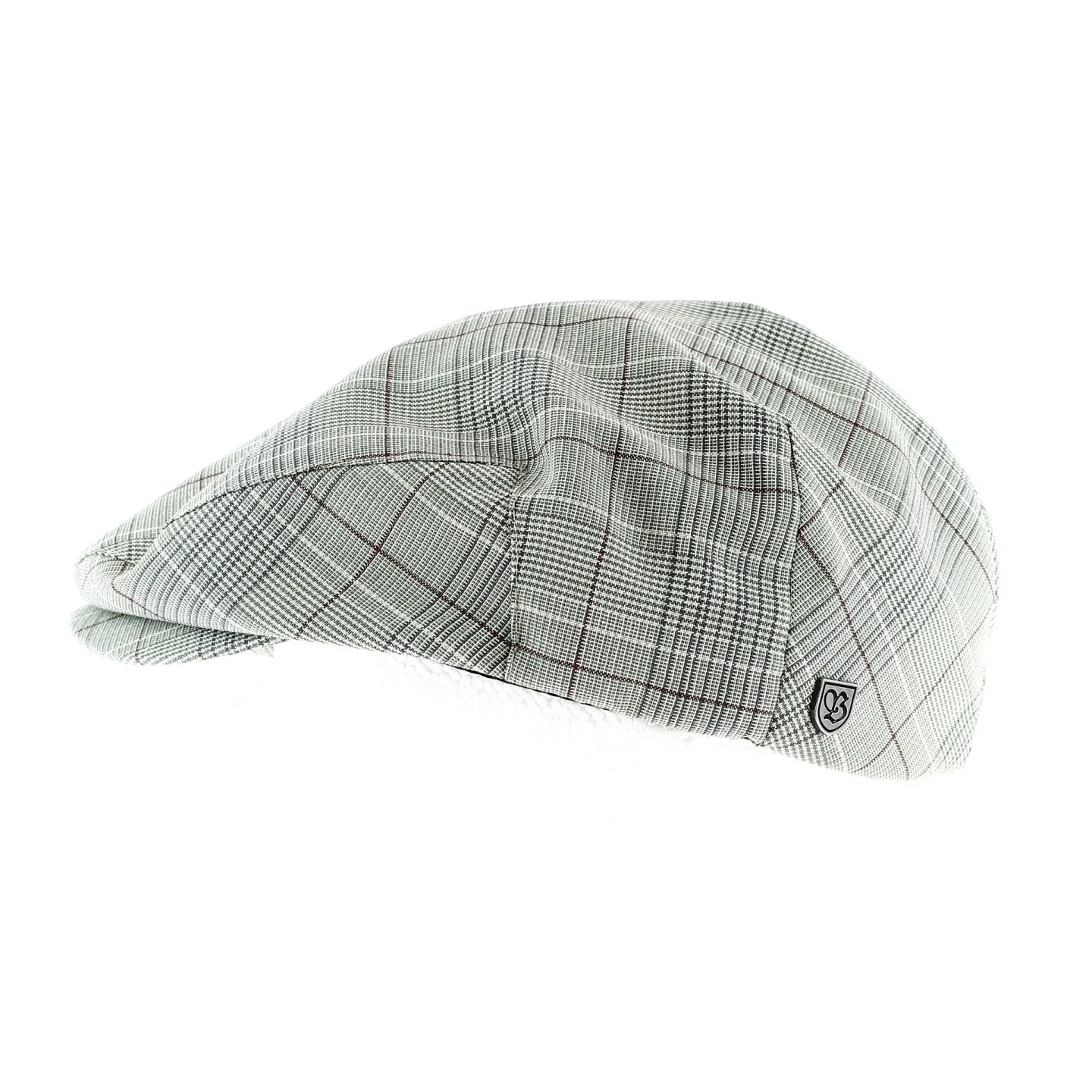 Gray Checkered Hooligan Cap - Brixton Reference: 9248 | Traclet Hat Shop