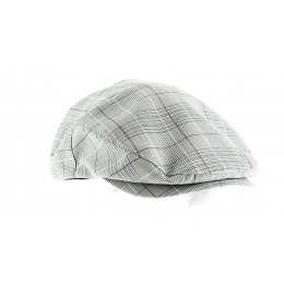 Gray Checkered Hooligan Cap - Brixton