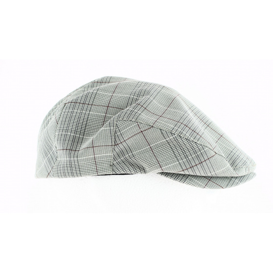 Gray Checkered Hooligan Cap - Brixton