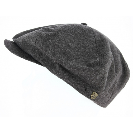 Ollie Chocolate Flat Cap - Brixton