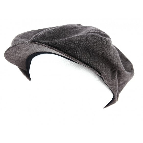 Ollie Chocolate Flat Cap - Brixton