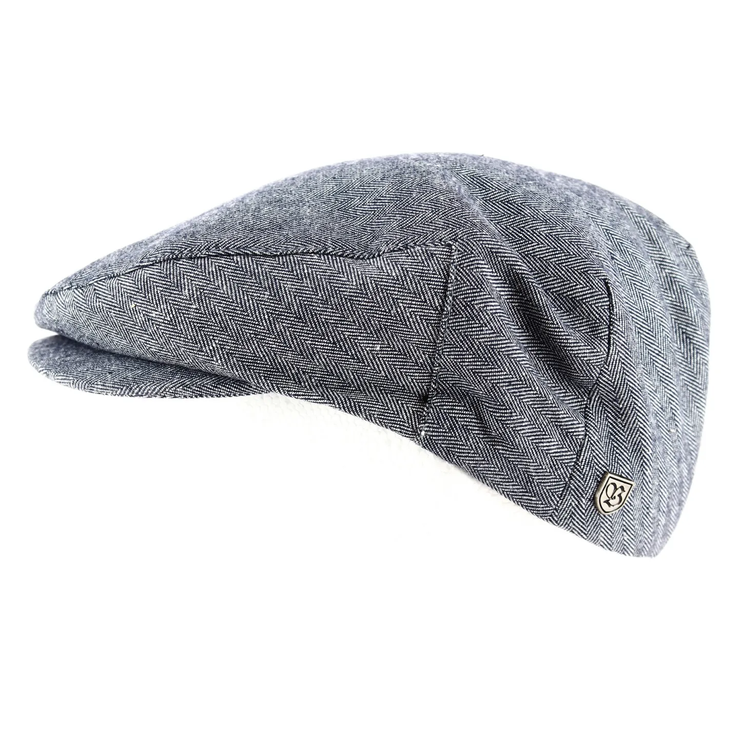 Casquette Barrel Coton & Lin Denim- Brixton Reference : 9251 | Chapellerie Traclet