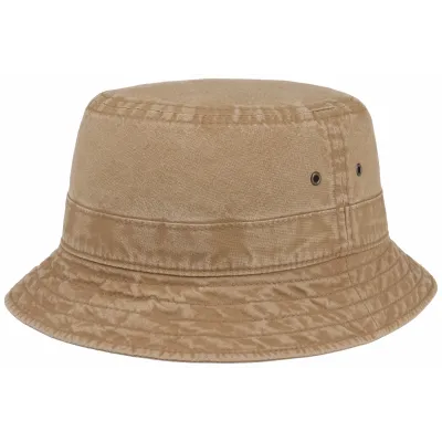 Organic Cotton Ros Bucket Hat in sand - Stetson - buy Stetson Reference: 9264 | Chapellerie Traclet