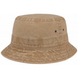 Organic Cotton Ros Bucket Hat in Sand - Stetson