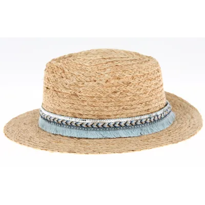 Chapeau Traveller La Palma Paille Naturel - traclet Reference : 6660 | Chapellerie Traclet