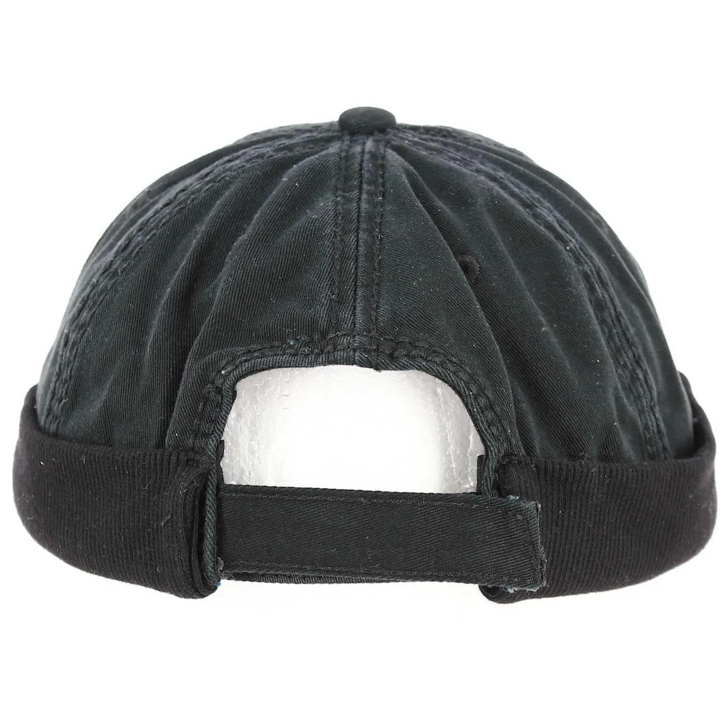 Bonnet Docker redon Coton Noir - Traclet Reference : 8643 | Chapellerie Traclet