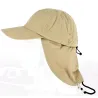 Casquette Cache Nuque Nomade Beige - Traclet Reference : 2134 | Chapellerie Traclet