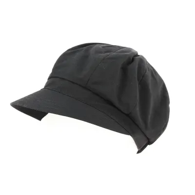Casquette Gavroche Tycia Noire- Traclet Reference : 9266 | Chapellerie Traclet
