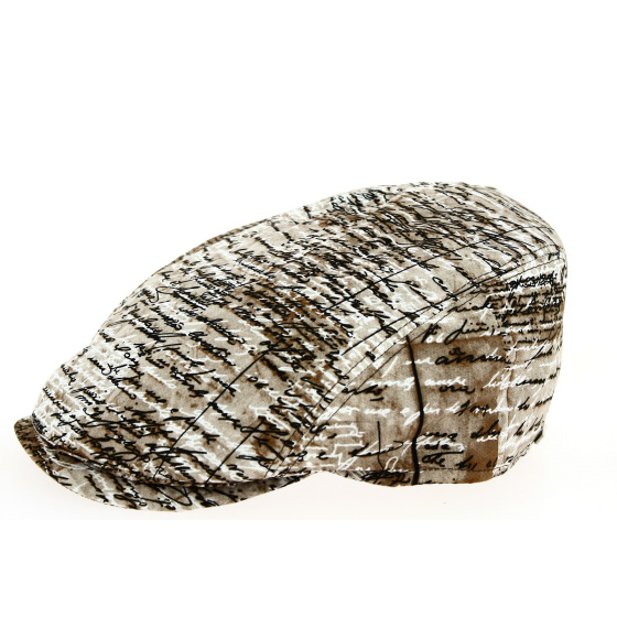 Casquette Plate Dumas Coton Marron - Traclet  Casquette Plate Dumas Coton Marron - Traclet
